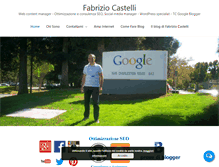 Tablet Screenshot of fabriziocastelli.net
